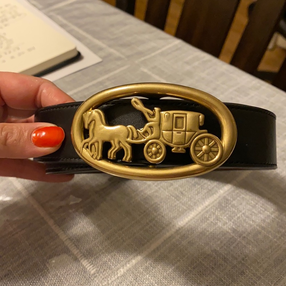 Coach Horse & Carriage Belt